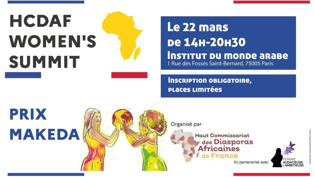 Infographie de présentation du HCDAF Women's Summit